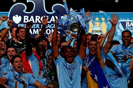 M.City �ampiyon