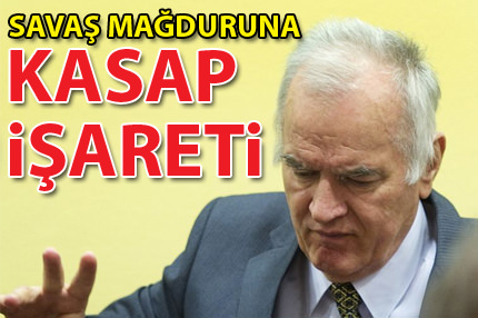 Sava� ma�duruna 'kasap' i�areti