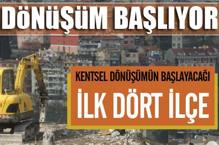 �stanbul�da kentsel dönü�üm deniz kenar�ndan ba�layacak