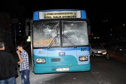�stanbul'un göbe�inde hain sald�r�