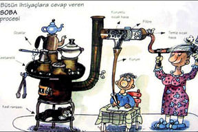 Sobalı evde büyüyen çocuk