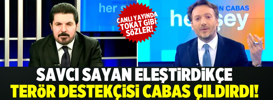 Terör destekçisi Cabastan bir skandal daha!