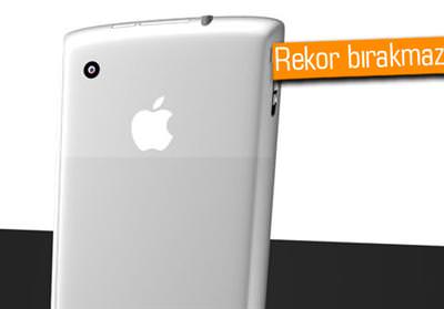 iPhone 5 ortada yok, rekoru ise �imdiden garanti