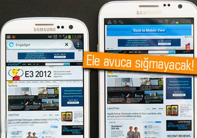 Samsung Galaxy Note 3'ün ekranı 6,3 inç olur mu?
