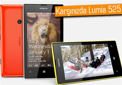 Bütçe dostu Lumia 525 resmen duyuruldu
