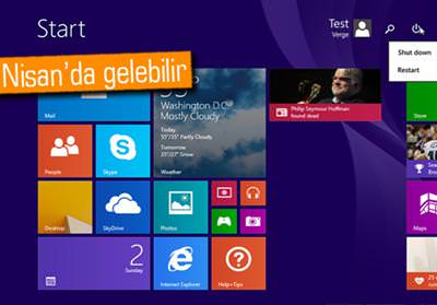 Windows 8.1 güncellemesi ertelendi
