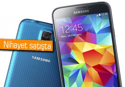 Samsung Galaxy S5 Türkiye'de Satışa Hazır