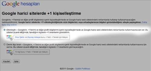 google +1