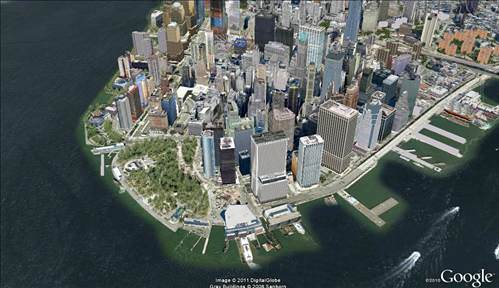 Ovi Maps 3D vs Google Earth 3D