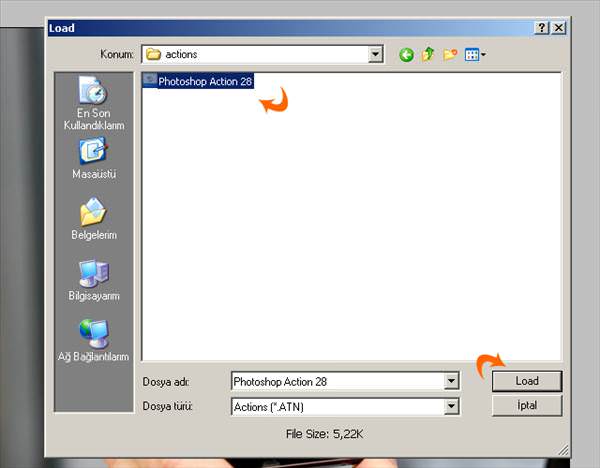 Photoshop'ta Action kullanımı