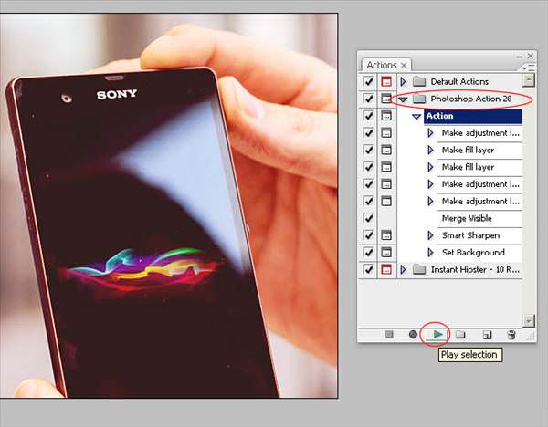 Photoshop'ta Action kullanımı