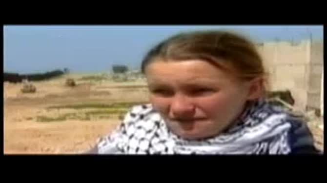 Rachel Corrie, İsrail zulmünü anlatıyor