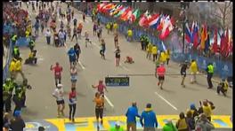 Saniye saniye Boston'daki patlama!