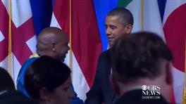 Obama eşinden korktuğu için sigara içmiyor!