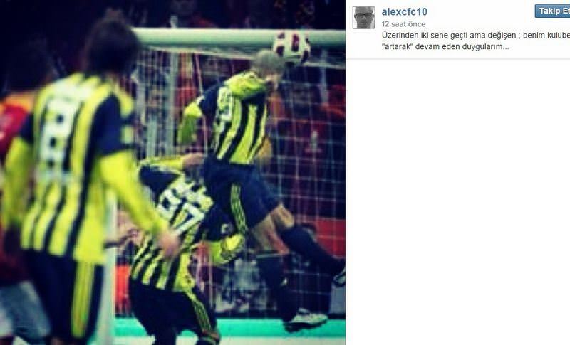 Alex'ten derbi tweeti - 1