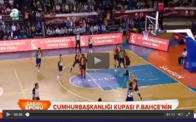 Cumhurbaşkanlığı Kupası Fenerbahçe'nin - 1