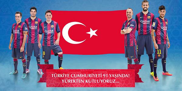 Barcelona'dan Cumhuriyet Bayramı kutlaması - 1
