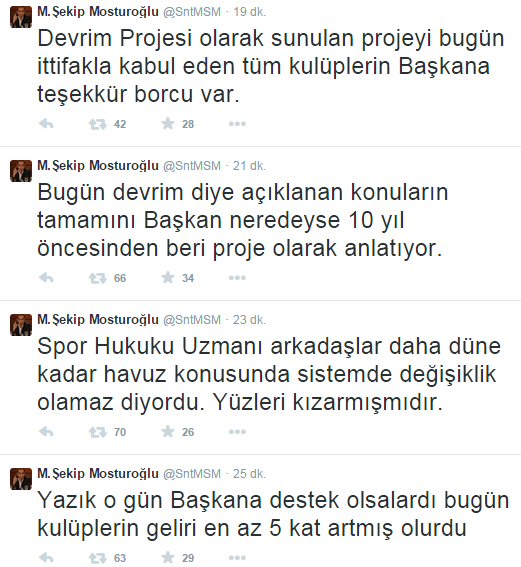 Aziz Yıldırım demişti - 2