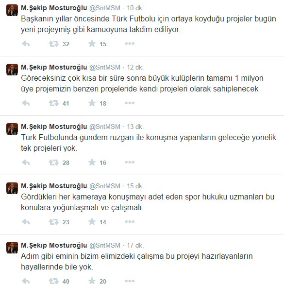 Aziz Yıldırım demişti - 1
