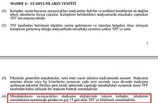 Galatasaray'a TFF şoku! - 1