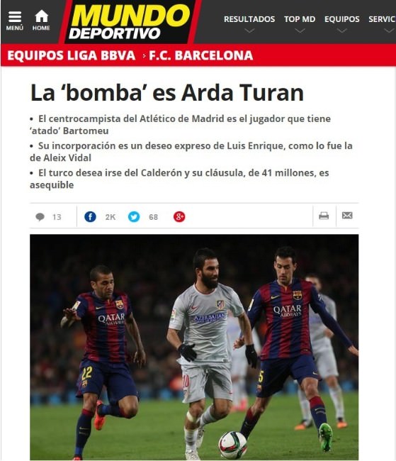 Barça Arda Turan'ın peşinde - 1