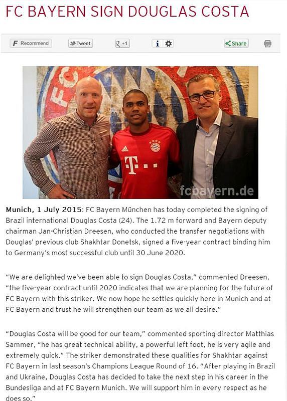 Costa, Bayern Münih'te - 1