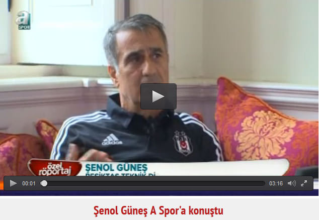 Şenol Güneş: Heyecanlıyım, hırslıyım - 1