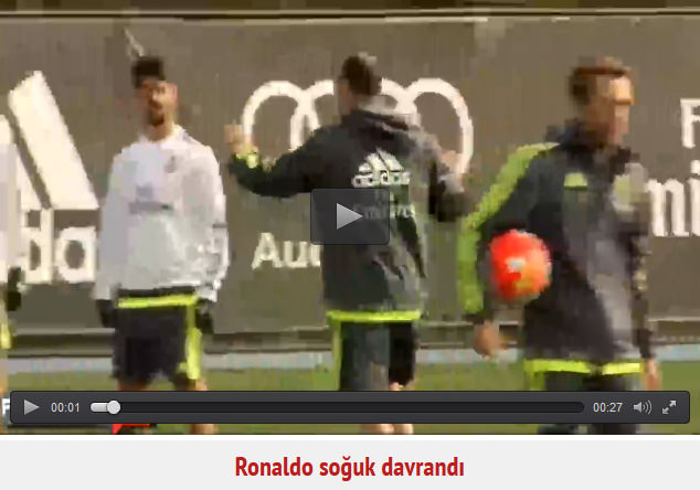 Ronaldo'dan Benitez'e soğuk karşılık - 1