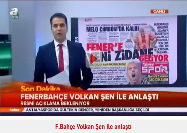 F.Bahçe Volkan Şen ile anlaştı - 1