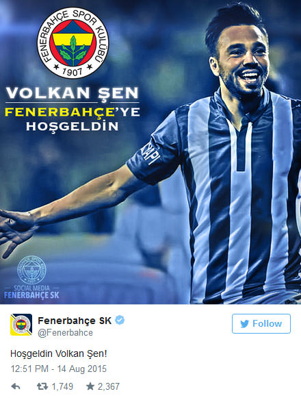 Volkan Şen resmen Fenerbahçe'de - 1
