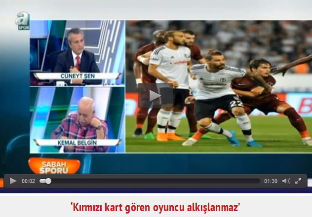 ‘Kırmızı kart gören oyuncu alkışlanmaz’ - 1