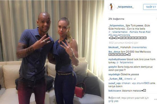 Melo'dan Sneijder'i kızdıracak hareket - 1