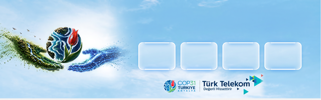 Türk Telekom COP 31 kampanyası