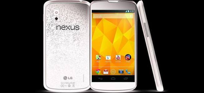 Nexus 4 beyaz nihayet çıktı!