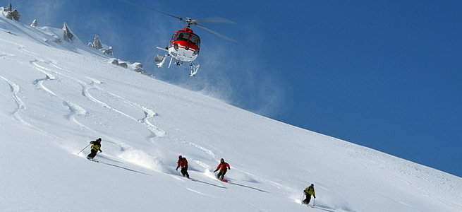 Heliski tutkunları İkizdere’de