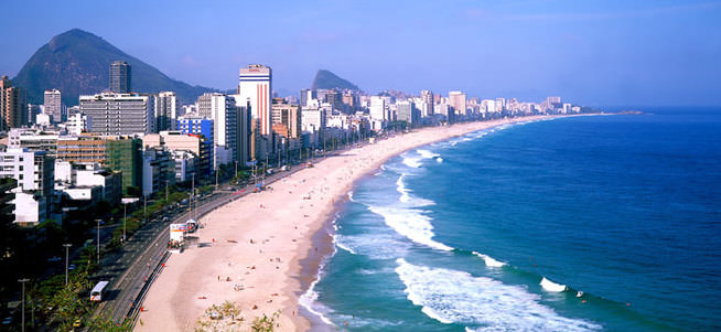 Uyumayan şehir Rio de Janeiro