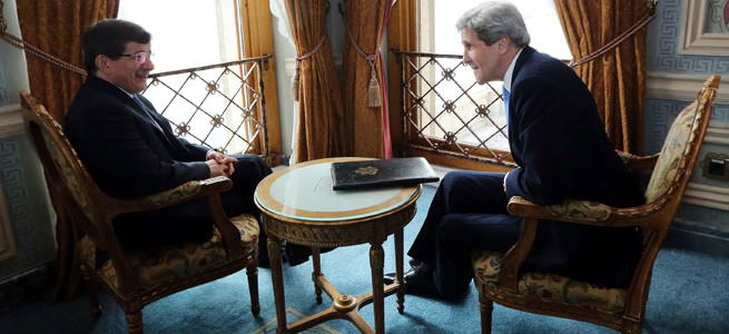 Davutoğlu ve Kerry’den kritik açıklamalar