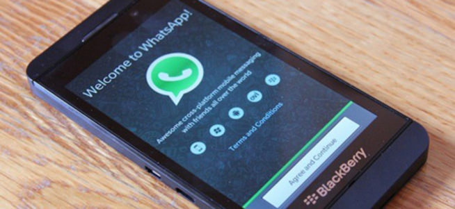 Whatsapp’dan Blackberry için özel sürüm