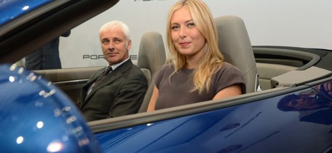 Porsche’nin seçimi Sharapova