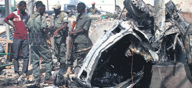 Somali’de Katar heyetine bomba