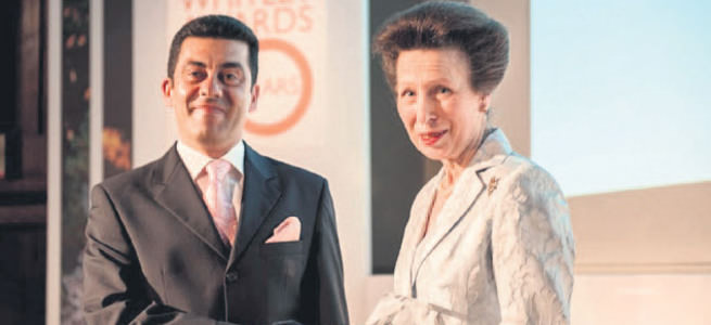 İki Türk çevreciye Prenses’ten ödül
