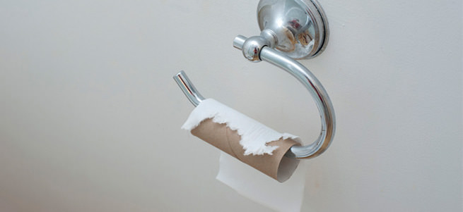 Ülkede tuvalet kağıdı bitti