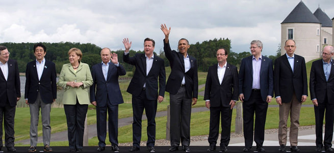 G8 zirvesi sonuçlandı