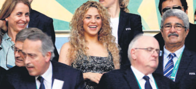 Shakira maçta!
