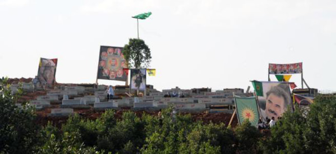 Lice’de PKK Şehitliği açıldı