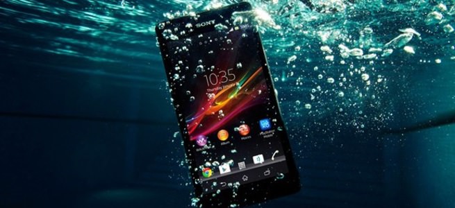 Sony Xperia Z: Su altında kullanabileceğiniz yeni telefon