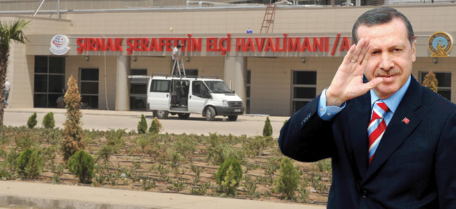 Şırnak’ta 20 bin kişi  Erdoğan’ı bekliyor