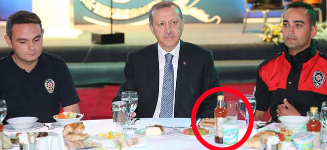 Erdoğan içti, satışlar patladı