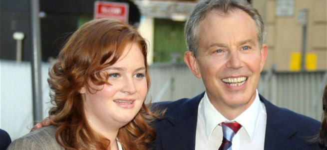Blair’in kızına saldırı!