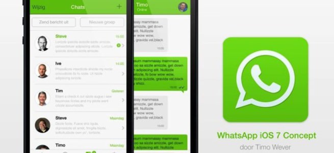 Whatsapp’ten iOS 7 güncellemesi